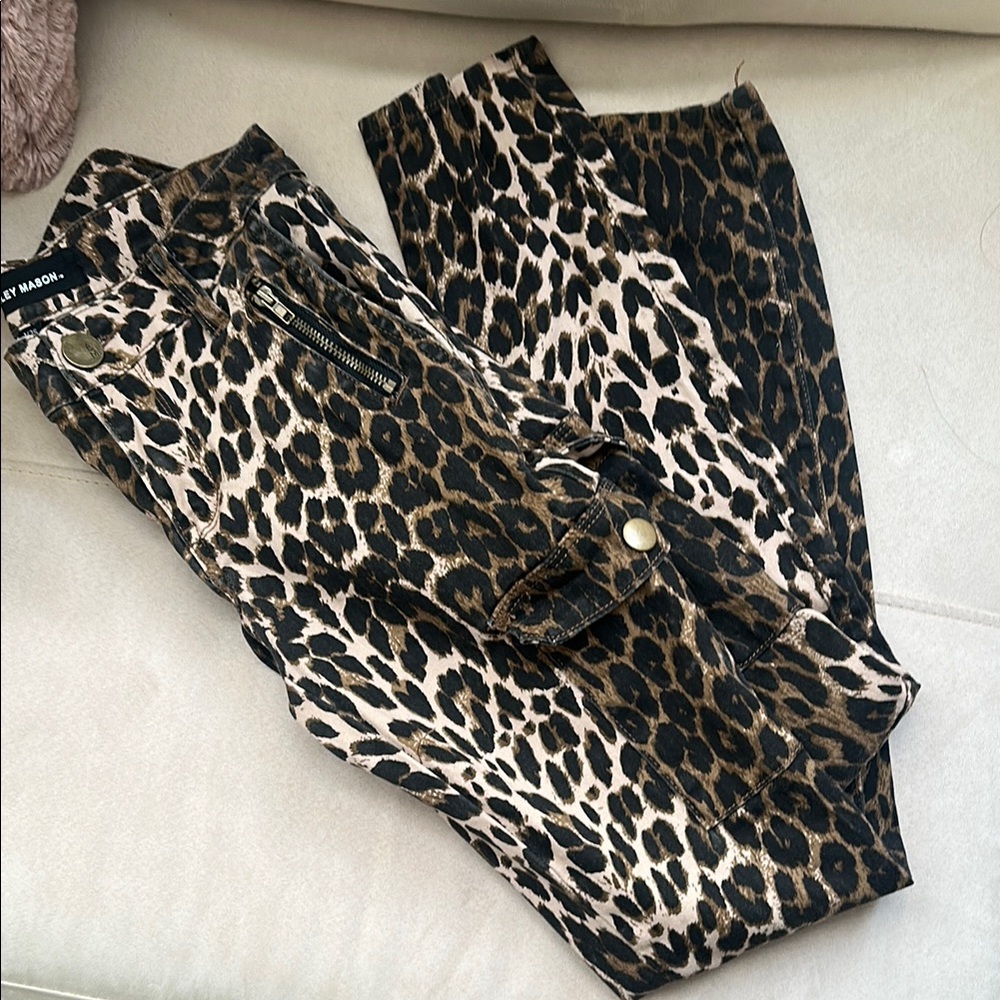 Leopard Print Women's Pants